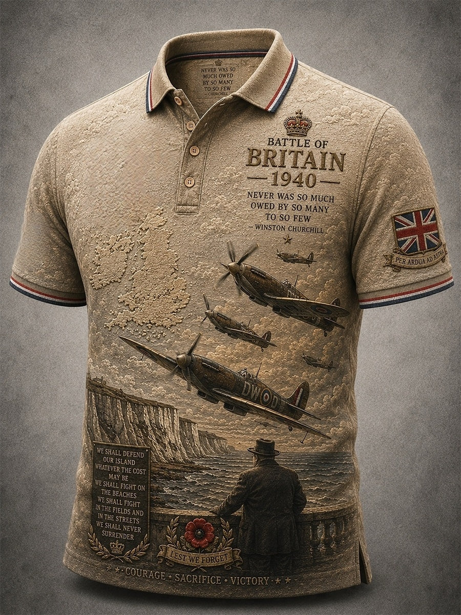 Men's Battle of Britain Commemoration Day polo shirt