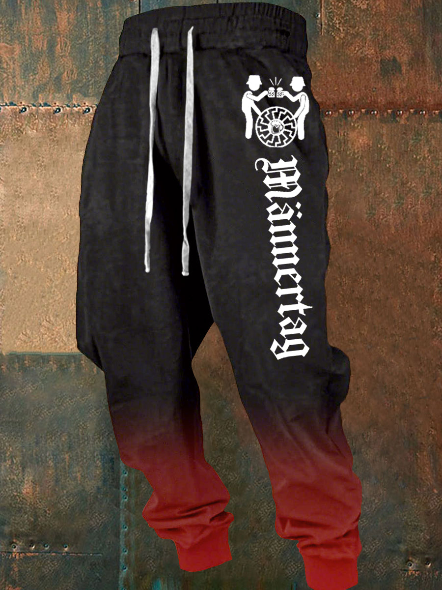 Herren Herren Herren Herren Herren-Freizeit hose bedruckt
