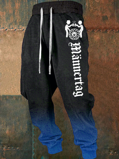 Herren Herren Herren Herren Herren-Freizeit hose bedruckt