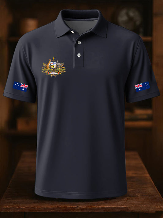 Men's Australia Printed Casual Tops