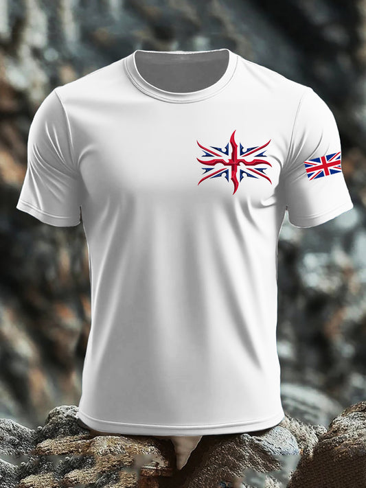 Men's UK Flag Printed T-shirt