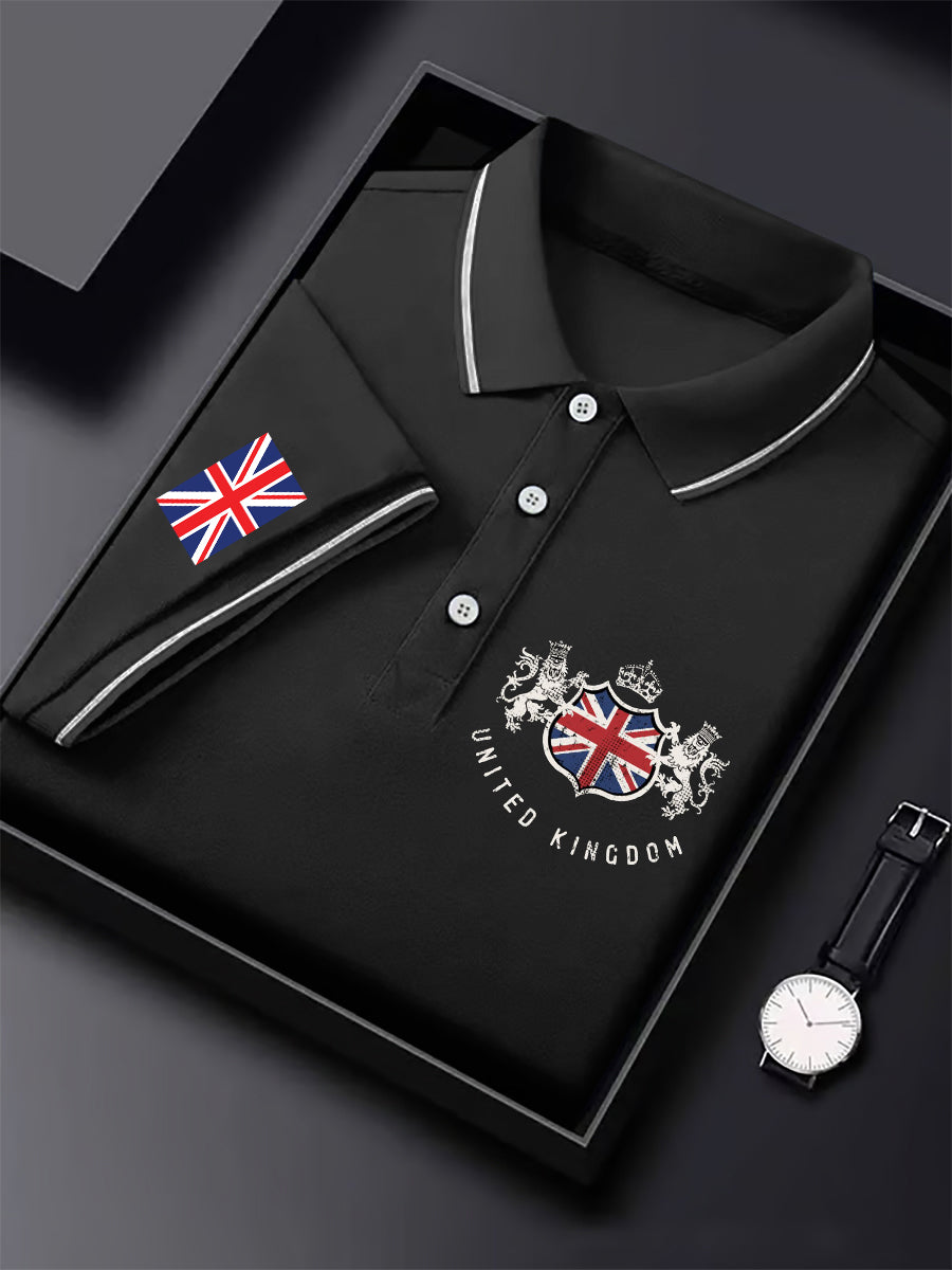Men's British short sleeve shirt