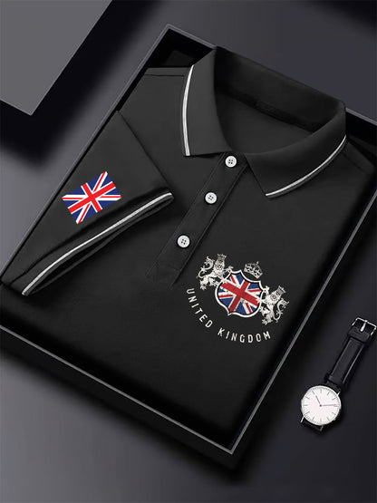 Men's British short sleeve shirt