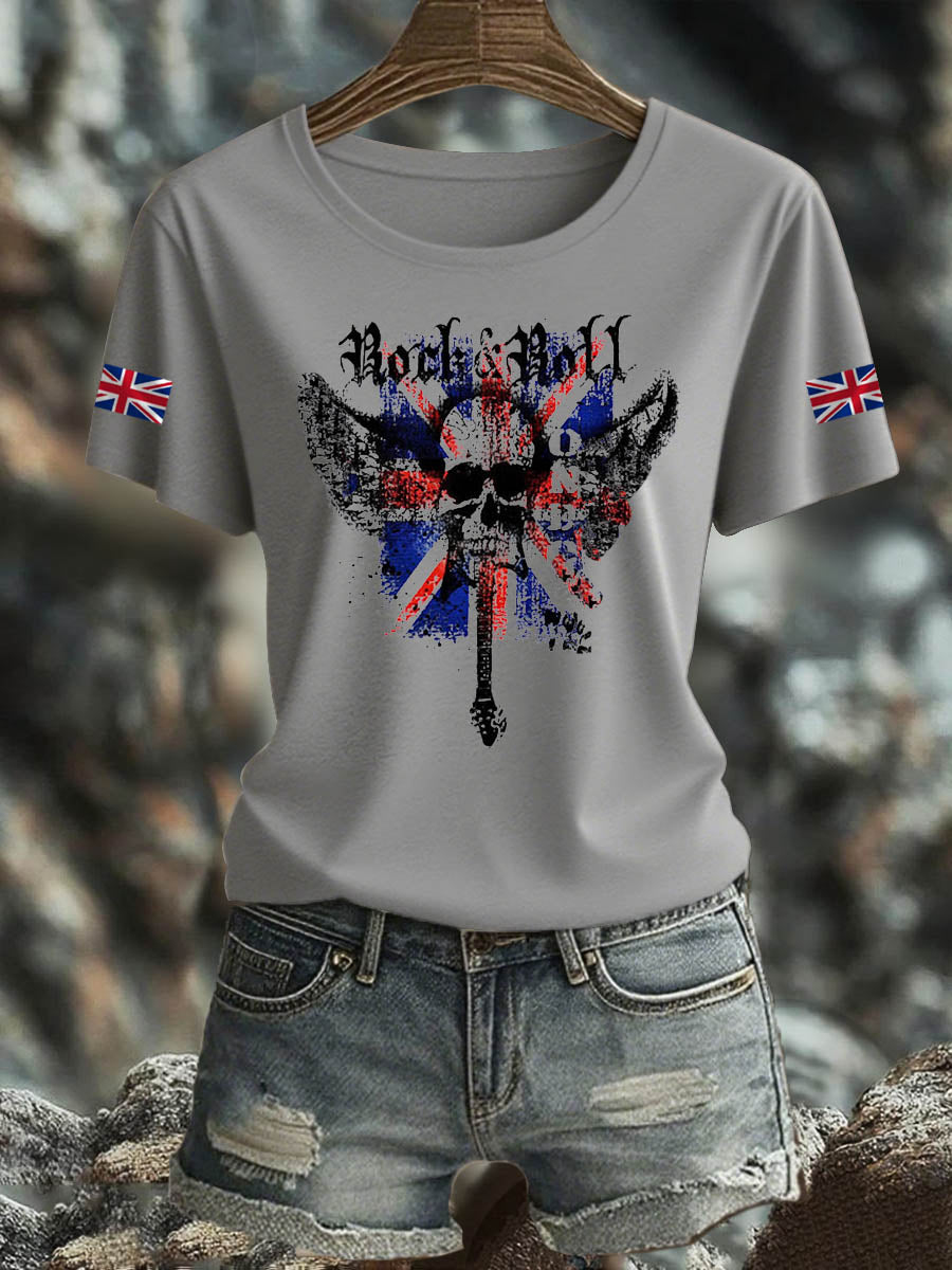 Women's British Iron On Short Sleeve T-Shirt