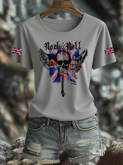 Women's British Iron On Short Sleeve T-Shirt