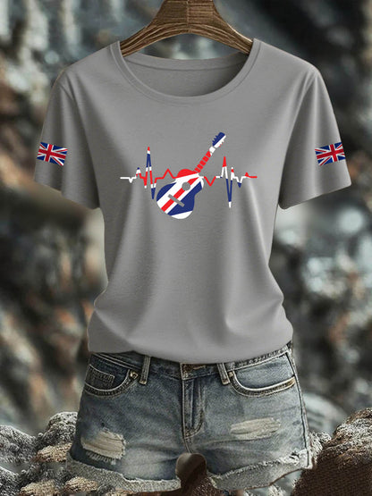 Women's British Iron On Short Sleeve T-Shirt