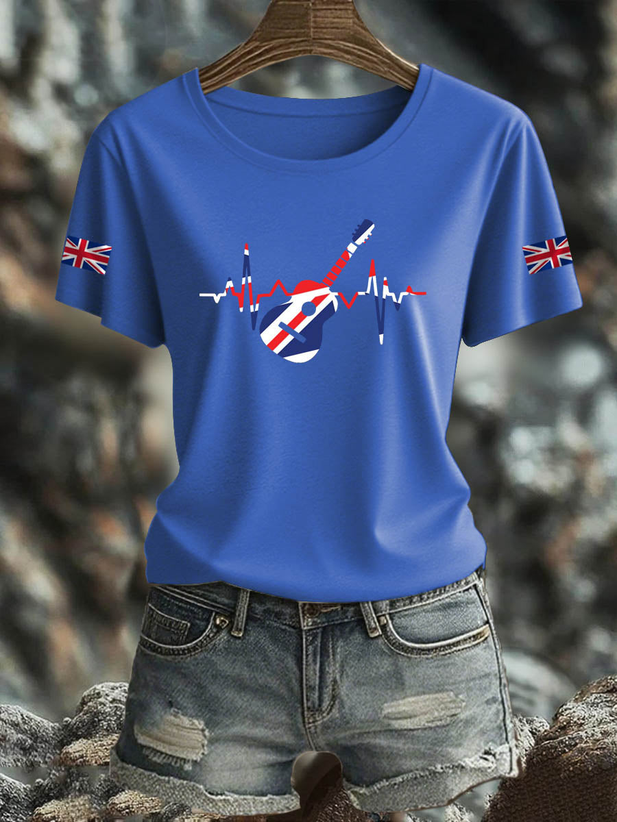 Women's British Iron On Short Sleeve T-Shirt