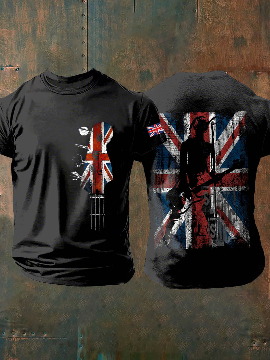 Men's  British short sleeves t-shirt