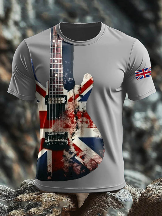 Men's  British short sleeves t-shirt