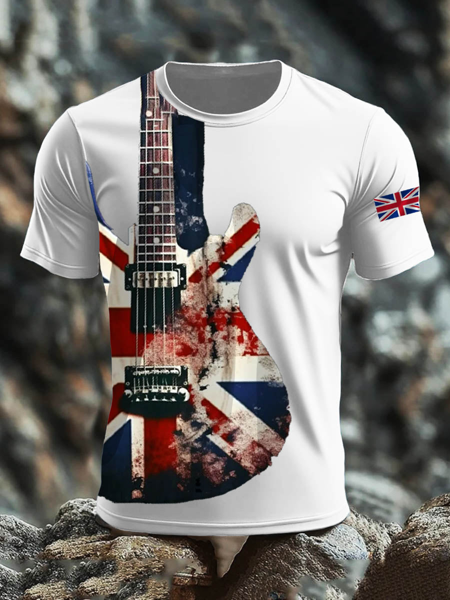 Men's  British short sleeves t-shirt