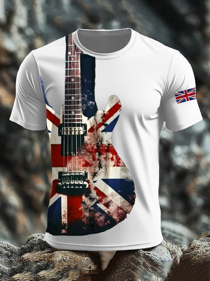 Men's  British short sleeves t-shirt