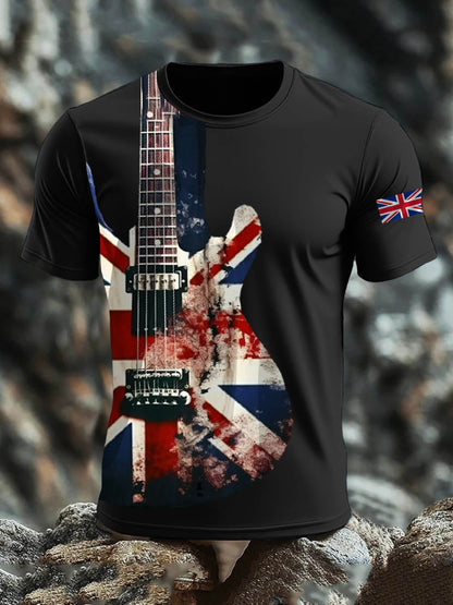 Men's  British short sleeves t-shirt