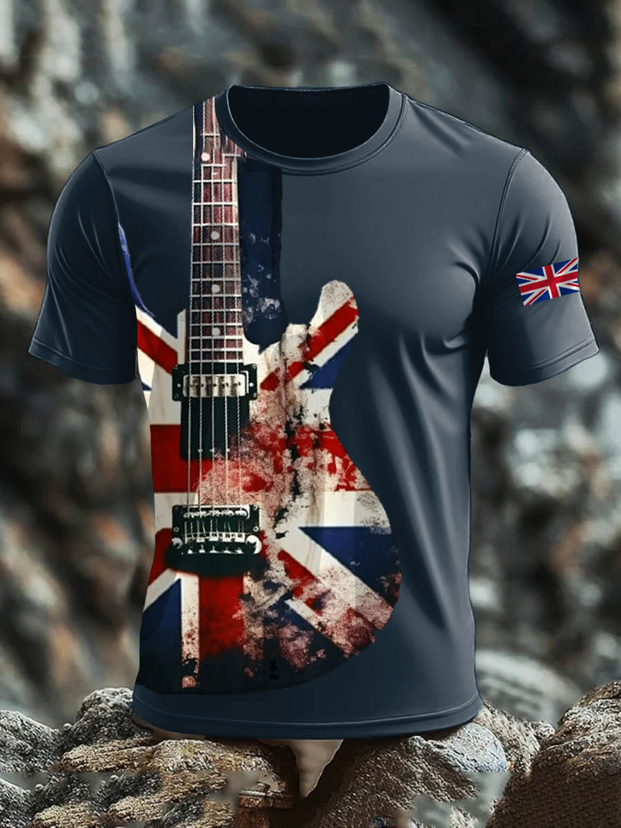 Men's  British short sleeves t-shirt