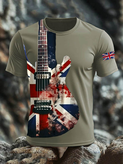 Men's  British short sleeves t-shirt