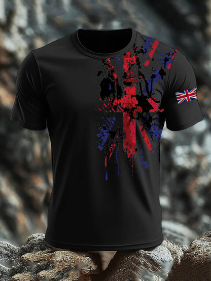 Men's  British short sleeves t-shirt