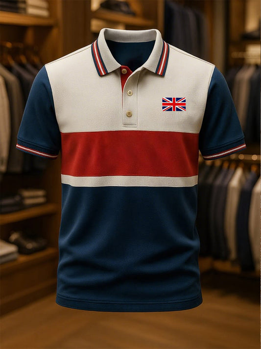 Men's Business Casual Paris Short Sleeve Shirt