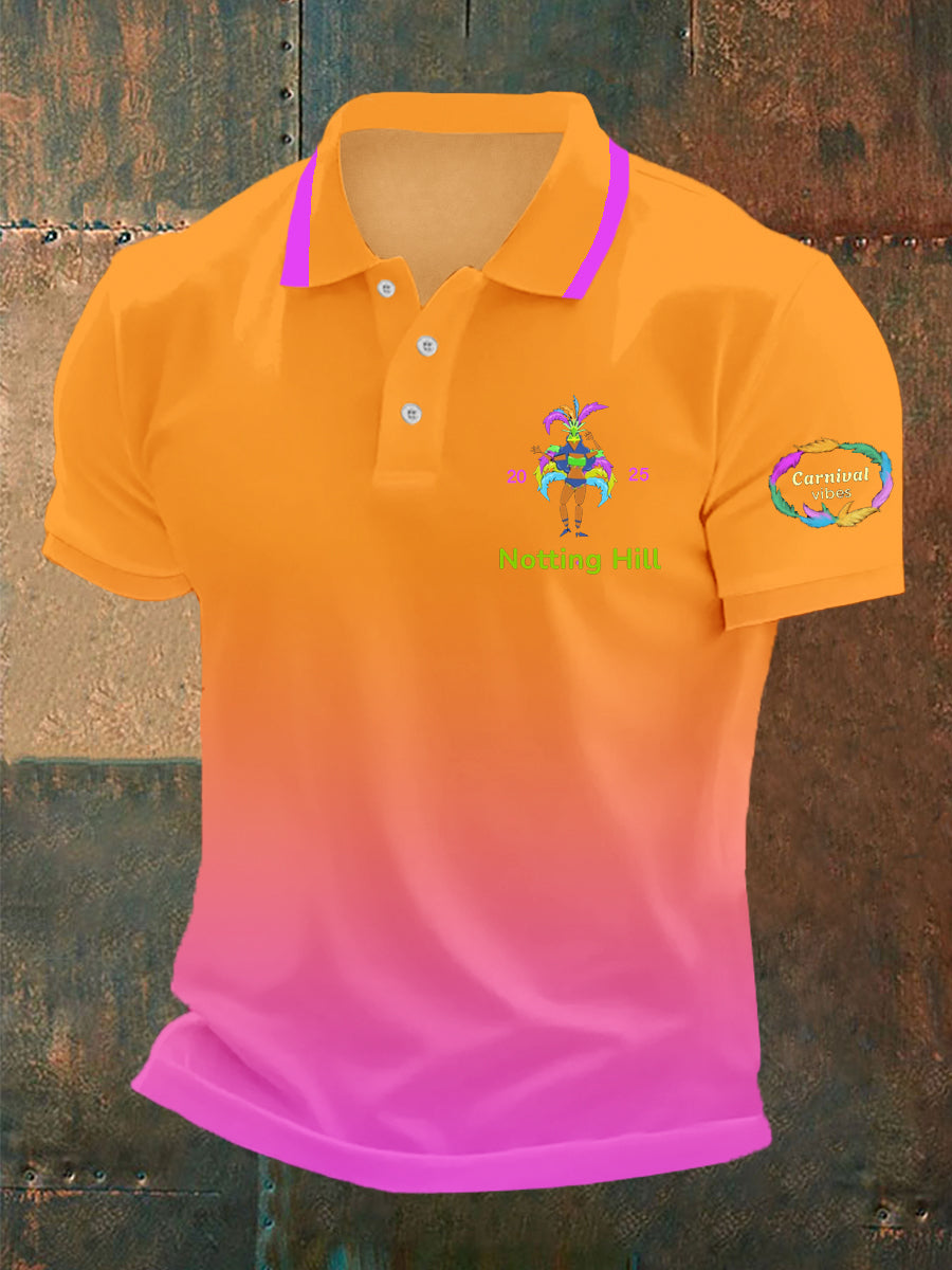 Men's 2025 Notting Hill Carnival Casual Top