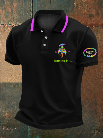 Men's 2025 Notting Hill Carnival Casual Top
