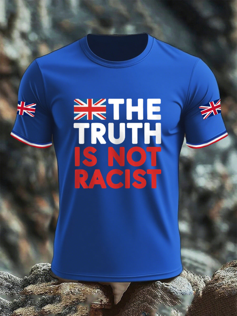 Men's The Truth Is Not Racist UK short sleeves t-shirt