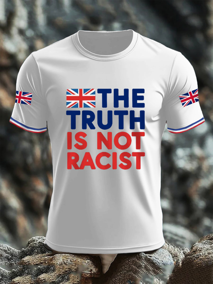 Men's The Truth Is Not Racist UK short sleeves t-shirt