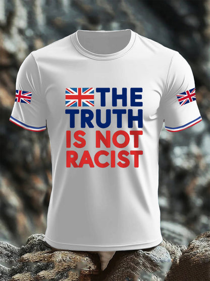 Men's The Truth Is Not Racist UK short sleeves t-shirt
