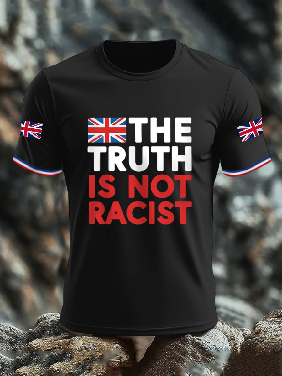 Men's The Truth Is Not Racist UK short sleeves t-shirt