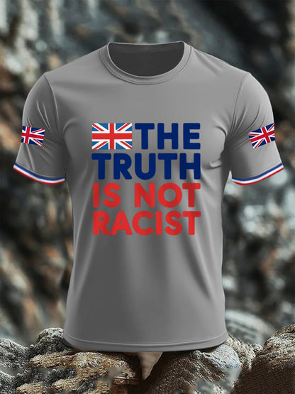 Men's The Truth Is Not Racist UK short sleeves t-shirt