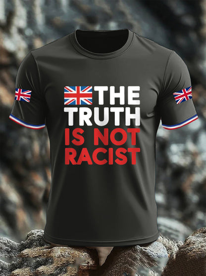 Men's The Truth Is Not Racist UK short sleeves t-shirt