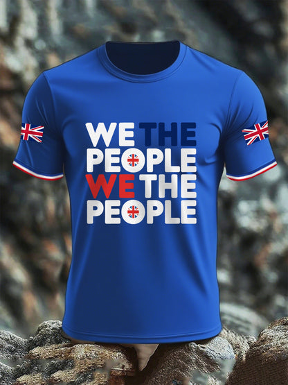 Men's We The People UK short sleeves t-shirt