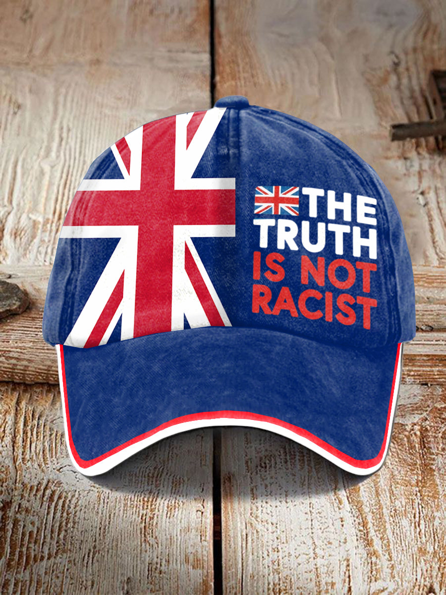 Unisex The Truth Is Not Racist UK Hat