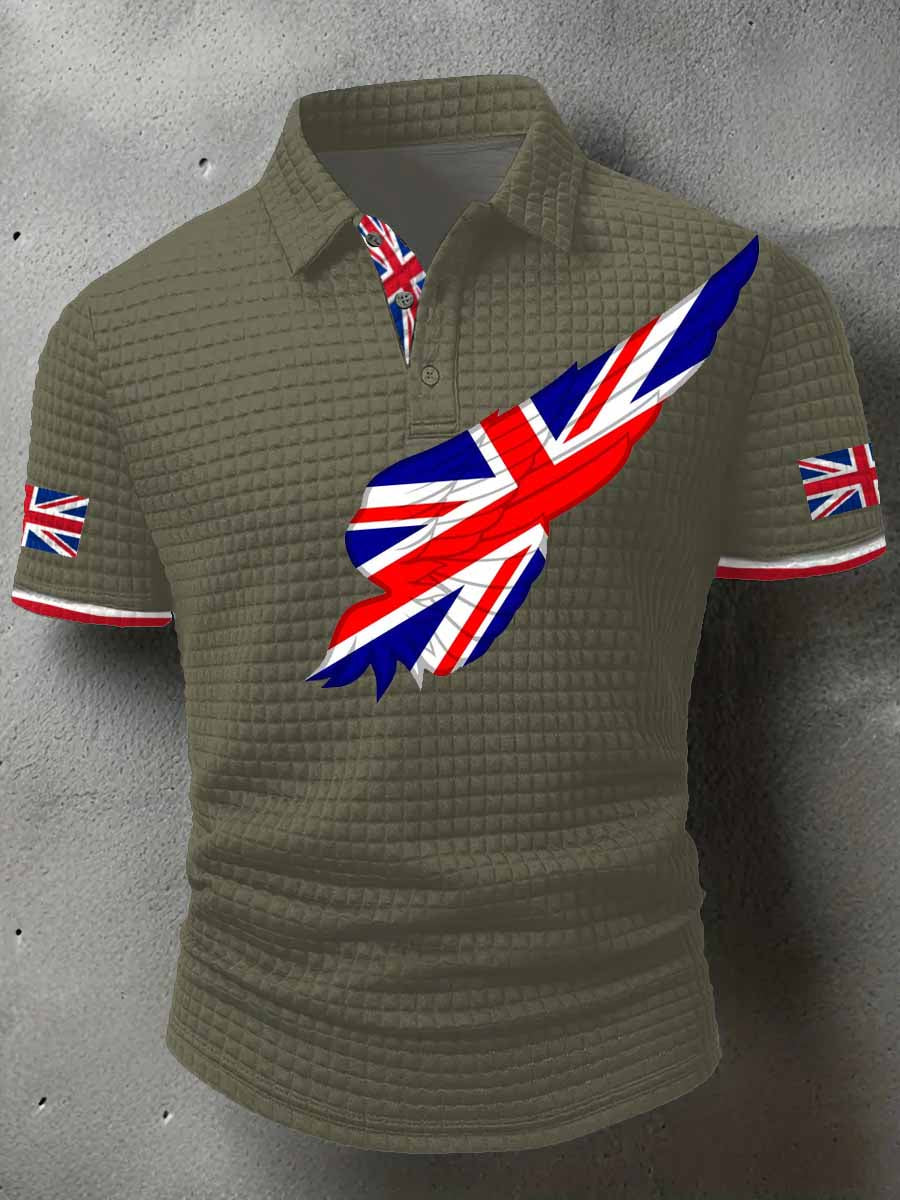 Men's British short sleeve shirt
