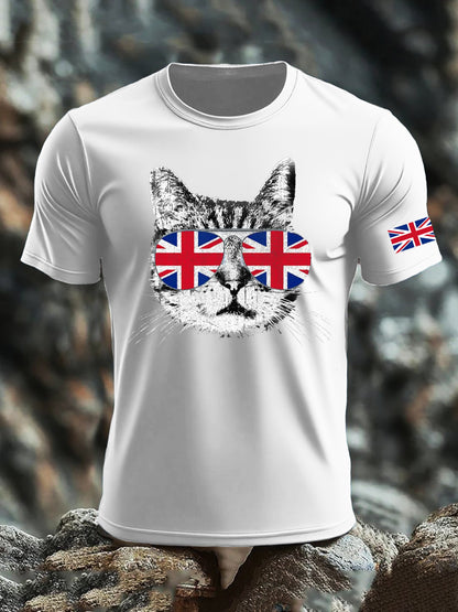 Men's UK Flag Printed T-shirt