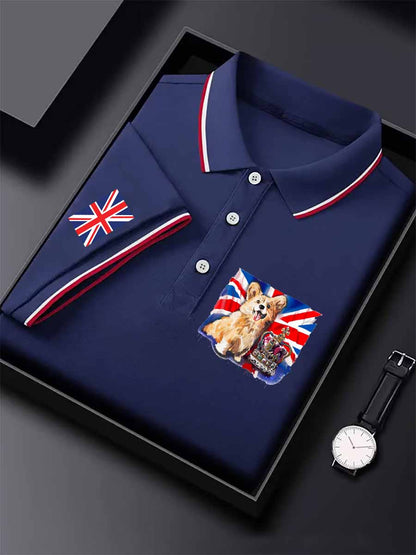 Men's British short sleeve shirt