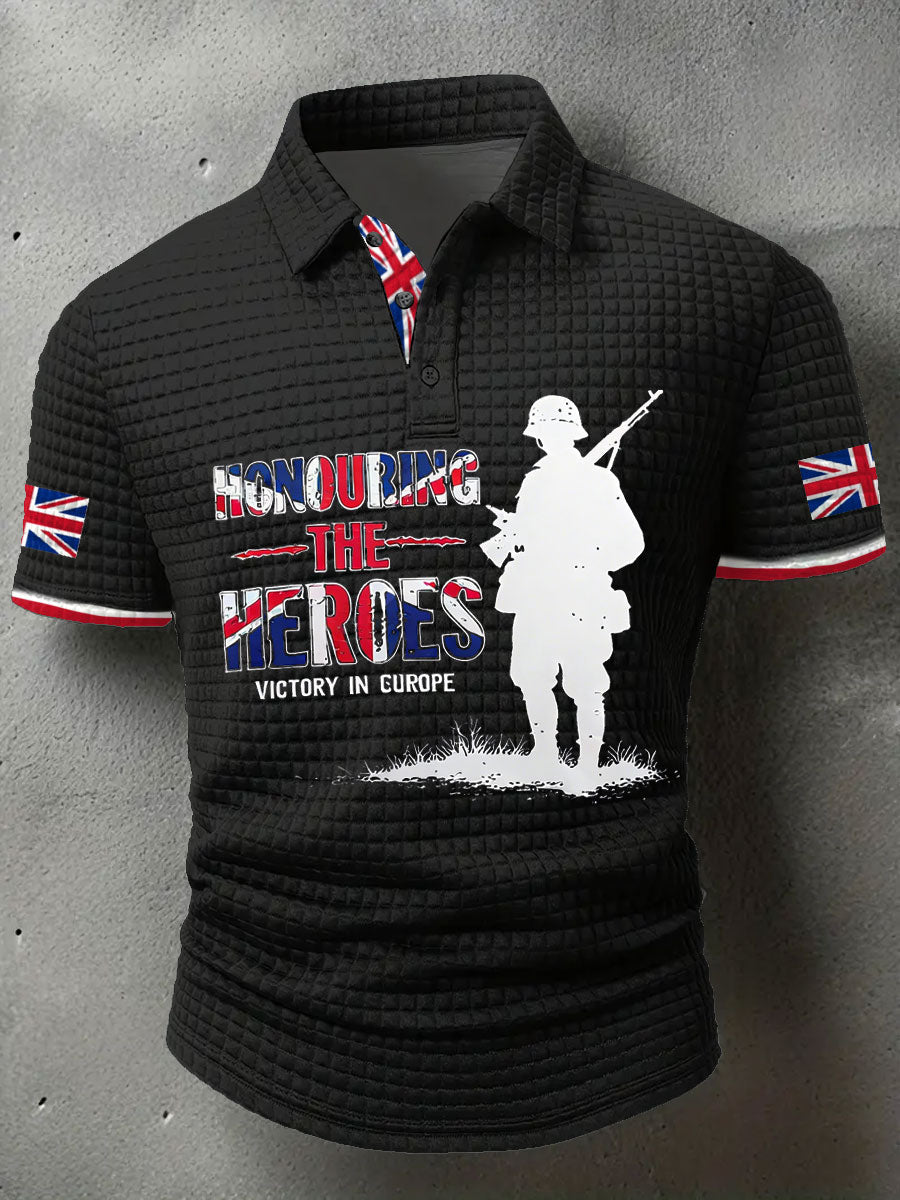 Men's British short sleeve shirt