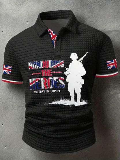 Men's British short sleeve shirt