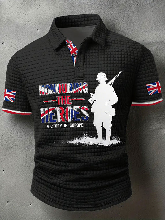 Men's British short sleeve shirt