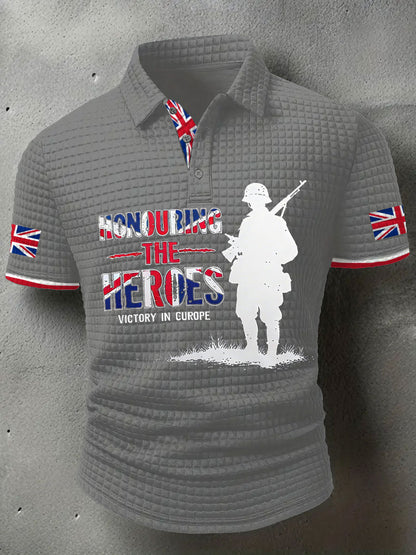 Men's British short sleeve shirt