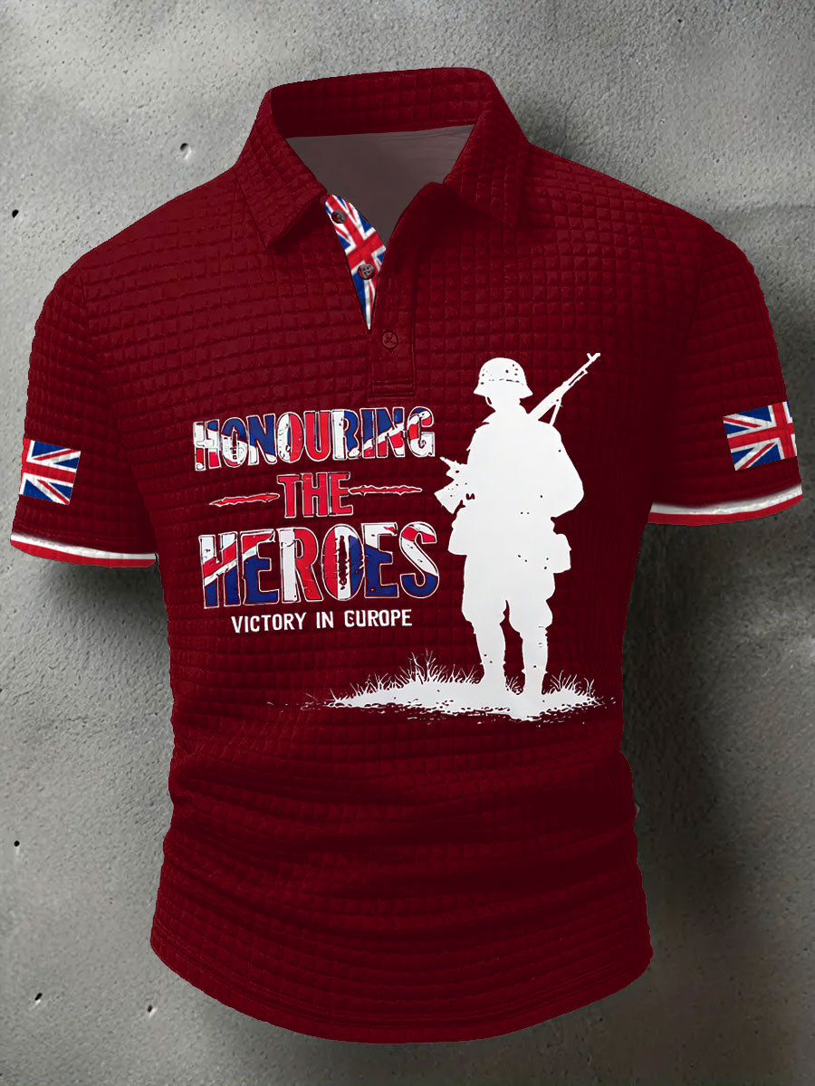 Men's British short sleeve shirt