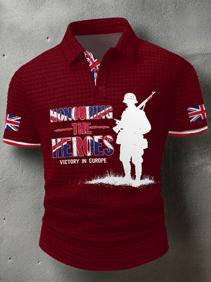 Men's British short sleeve shirt