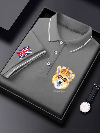 Men's  British short sleeve shirt