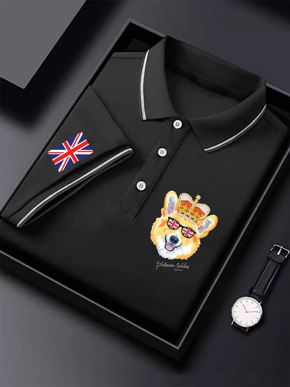 Men's  British short sleeve shirt