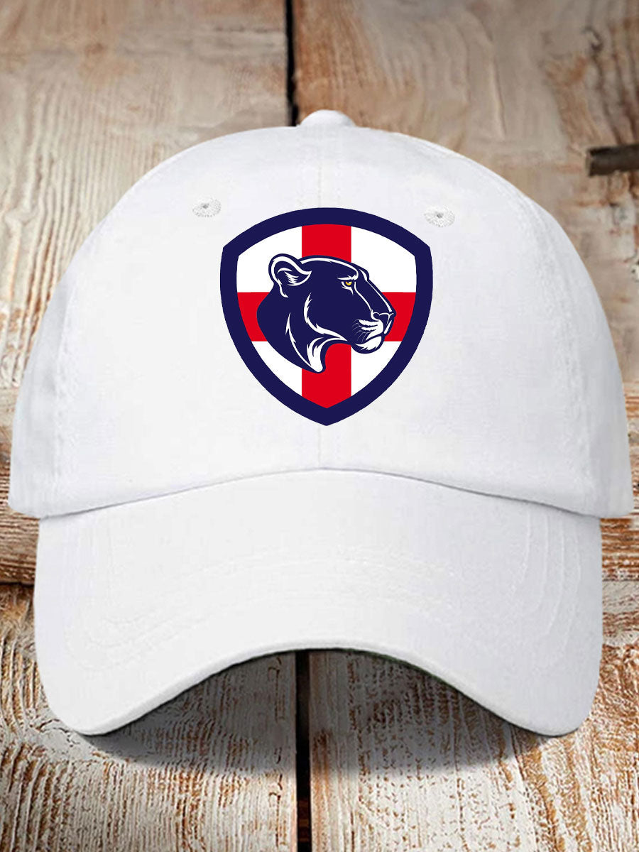 Unisex UK England Football Lover Champion Printed Hat