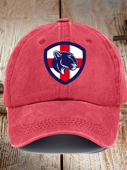 Unisex UK England Football Lover Champion Printed Hat