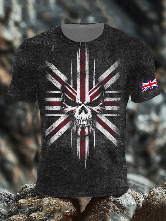 Men's UK Flag Printed T-shirt