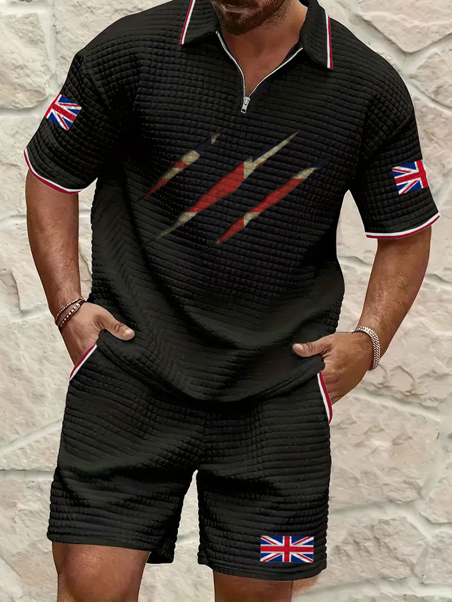 Men's UK Flag Printed Sets