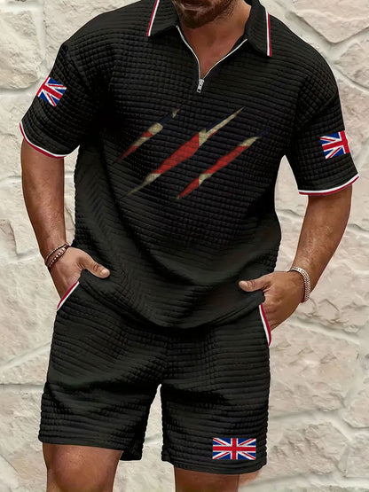 Men's UK Flag Printed Sets