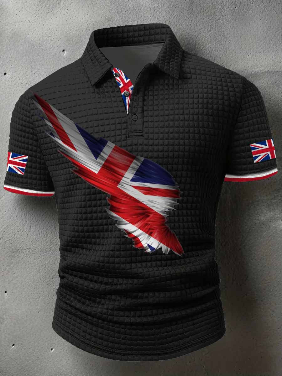 Men's British short sleeve shirt