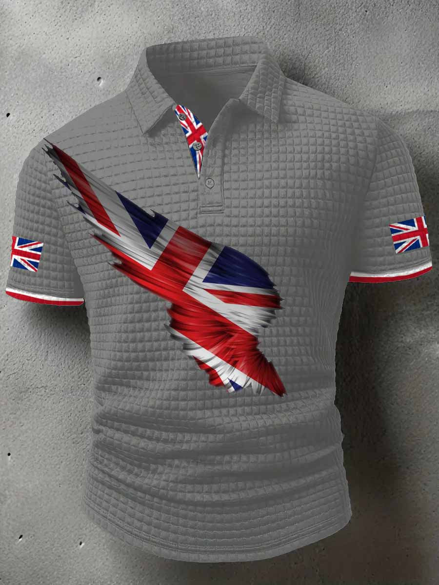 Men's British short sleeve shirt