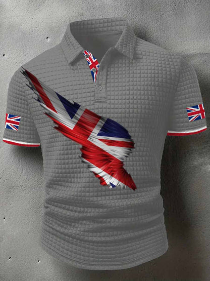 Men's British short sleeve shirt