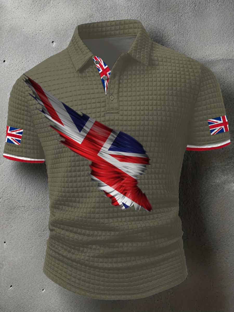 Men's British short sleeve shirt